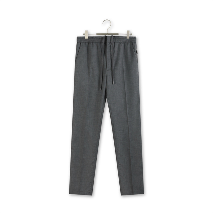 brunello cucinelli wool blend casual trousers